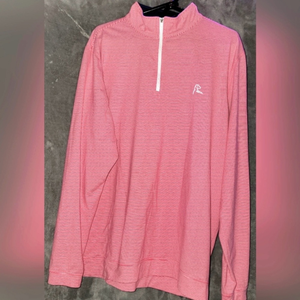 🐦‍🔥🐦‍🔥 Men's Rhoback Performance Quarter Zip Pullover; Size:XL🐦‍🔥🐦‍🔥